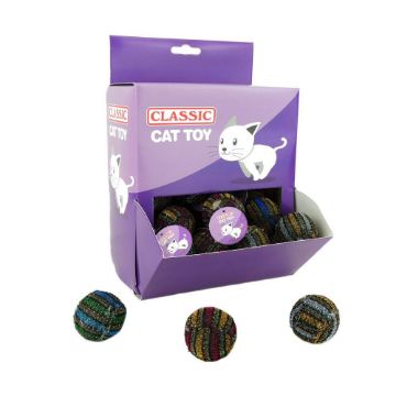 Picture of Classic Cat Toy Dispenser Box Bling Ball 40mm x 40