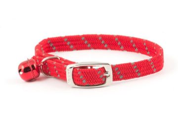 Picture of Ancol Cat Collar Softweave Reflective Red x 3