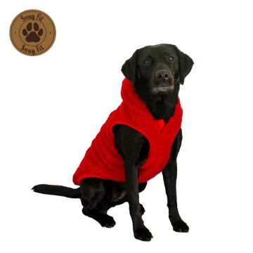 Picture of Ancol Snug Fit Teddy Bear Fleece Bordeaux X-Large 60cm x 1