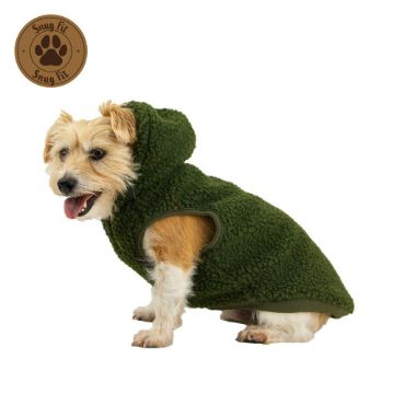 Picture of Ancol Snug Fit Teddy Bear Fleece Green Large 50cm x 1