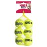 Picture of KONG Air Dog Squeaker Tennis Balls Medium 2½" Net-of-6 x 1