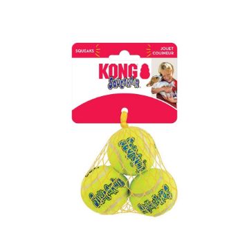 Picture of KONG Air Dog Squeaker Tennis Balls Small 2" 3-Pack x 1