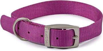 Picture of Ancol Viva Nylon Buckle Collar 39-48cm Size 5 Purple x 1