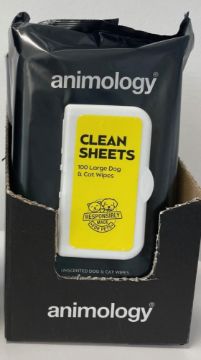Picture of Animology Clean Sheets 100 Wipe Sachet x 1