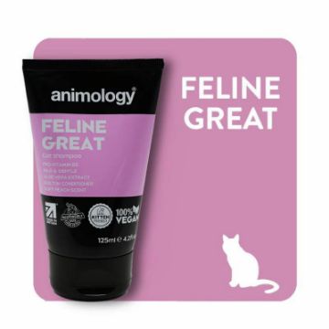 Picture of Animology Feline Great Cat Shampoo Peach 125ml x 1