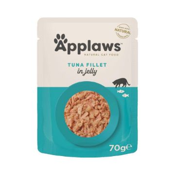 Picture of Applaws Cat Pouch Tender Tuna in Jelly 70g x 16