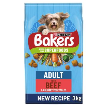 Picture of Bakers Adult Beef & Veg 3kg