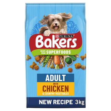 Picture of Bakers Adult Chicken & Veg 3kg