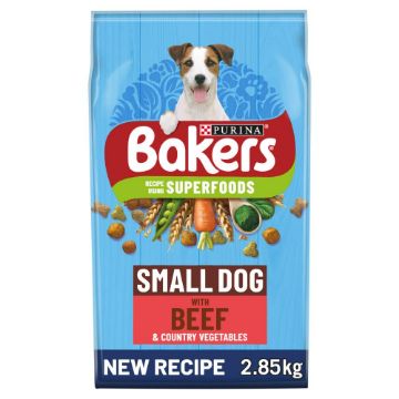 Picture of Bakers Small Dog Beef & Veg 2.85kg