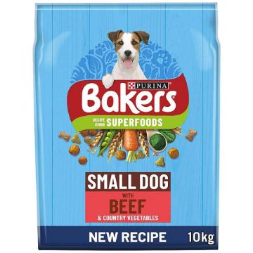 Picture of Bakers Small Dog Beef & Veg 10kg