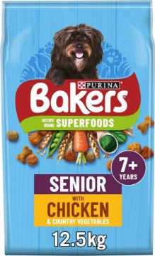 Picture of Bakers Senior Chicken & Veg 12.5kg