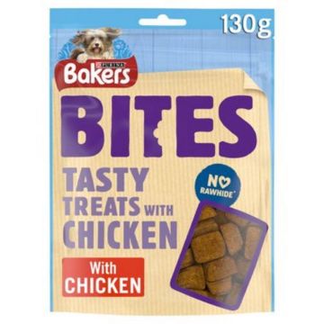 Picture of Bakers Dog Treat Chicken Bites 130g x 6