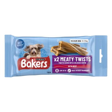 Picture of Bakers Treat Meaty Twist Medium 180g x 10