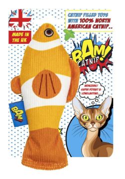 Picture of BAM! Catnip Conny Clownfish x 3
