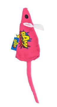 Picture of BAM! Catnip Mouse Pink x 6