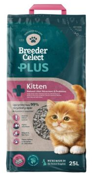 Picture of * Breeder Celect PLUS Kitten Paper Cat Litter 25 Litre