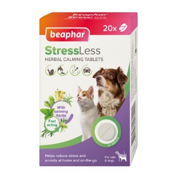 Picture of Beaphar StressLess Dog & Cat Calming Tablets 20tab x 1