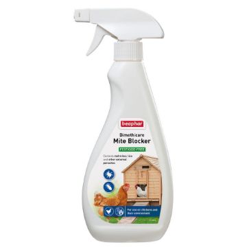 Picture of Beaphar Dimethicare Mite Blocker for Chickens & Homes 500ml x 1