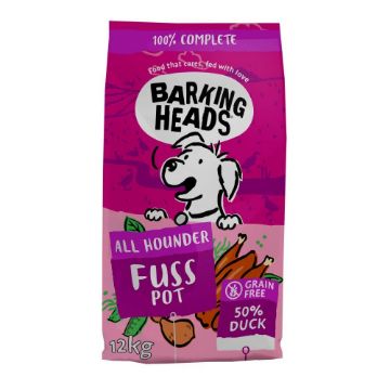 Picture of Barking Heads Adult Dog AH Fuss Pot Duck 12kg