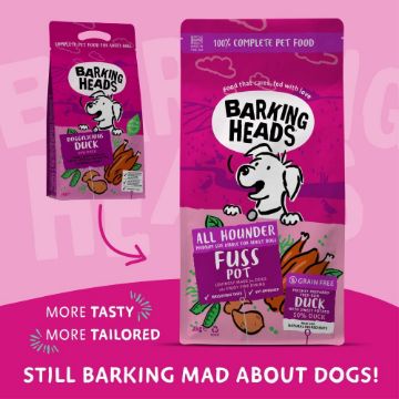 Picture of Barking Heads Adult Dog AH Fuss Pot Duck 2kg
