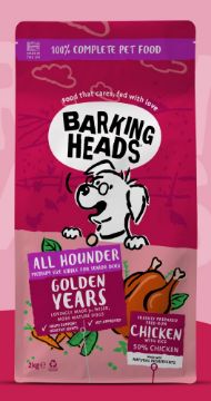 Picture of Barking Heads Dog Golden Years 2kg