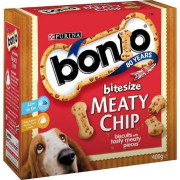 Picture of Bonio Meaty Chip Bitesize 400g x 5
