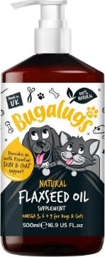 Picture of Bugalugs Flaxseed Oil Supplement 500ml x 1