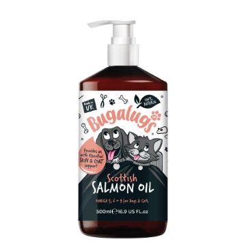 Picture of Bugalugs Scottish Salmon Oil 500ml x 1