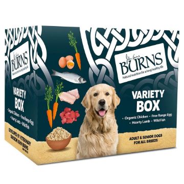 Picture of Burns Tray Adult Dog Variety Pack 395g 8pk x 1