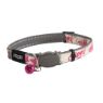 Picture of ROGZ Glowcat Cat Collar Pink Butterflies x 1