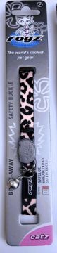Picture of ROGZ Fusion Safari Cat Collar Leopard x 1