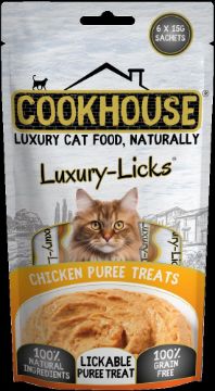 Picture of COOKHOUSE Cat Licks Puree Chicken 90g x 8