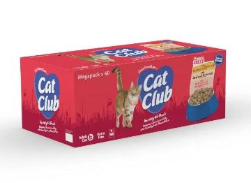Picture of Cat Club Cat Pouch Variety in Jelly 100g 40pk x 1