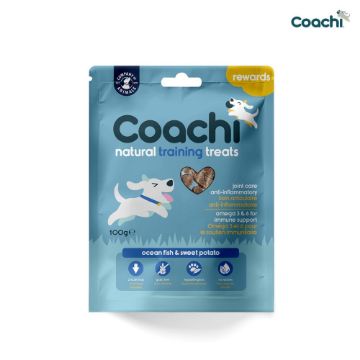 Picture of Coachi Adult Natural Training Treats Ocean Fish 100g x1