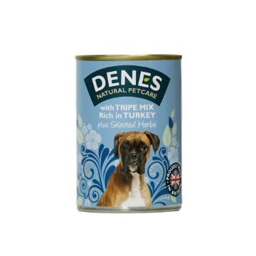 Picture of Denes Adult Dog with Tripe Mix, Rich in Turkey 400g x 12