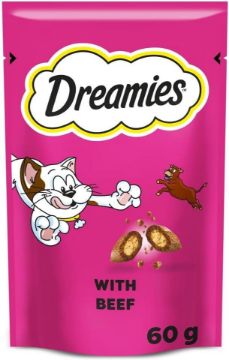 Picture of Dreamies Cat Treats Beef 60g x 8