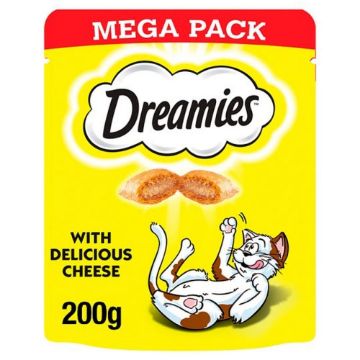 Picture of Dreamies Cat Treats Megapack Cheese 200g x 6