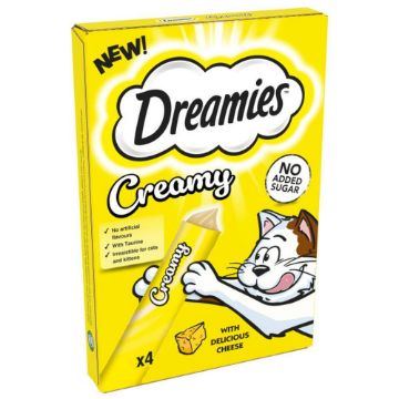 Picture of Dreamies Cat Creamy Treats Cheese 40g x 11