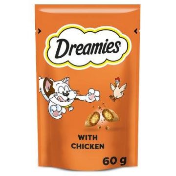 Picture of Dreamies Cat Treats Chicken 60g x 8