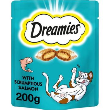 Picture of Dreamies Cat Treats Megapack Salmon 200g x 6