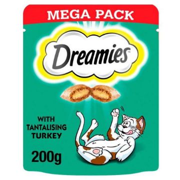 Picture of Dreamies Cat Treats Megapack Turkey 200g x 6