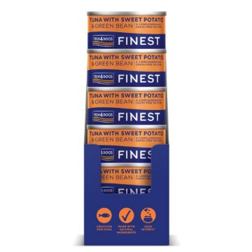 Picture of Fish4Dogs Cans Tuna with Sweet Potato & Green Beans 85g x 12