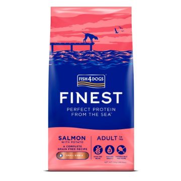 Picture of Fish4Dogs Finest Adult Salmon Small Kibble 12kg