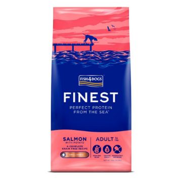 Picture of Fish4Dogs Finest Adult Salmon Small Kibble 6kg