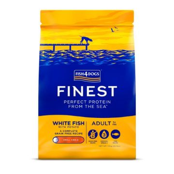 Picture of Fish4Dogs Finest Adult White Fish Small Kibble 1.5kg