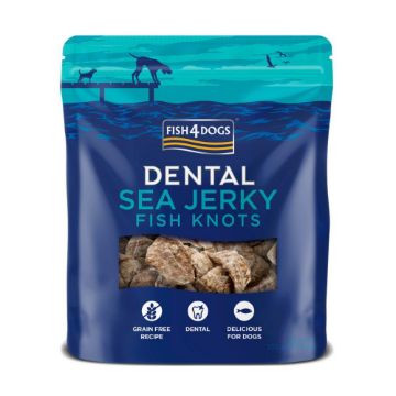 Picture of Fish4Dogs Dental Sea Jerky Fish Knots 100g x 10
