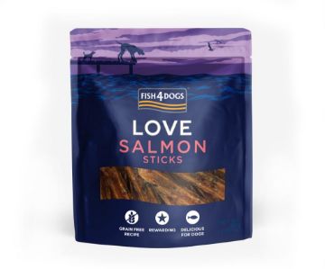 Picture of Fish4Dogs Love Salmon Sticks 85g x 10