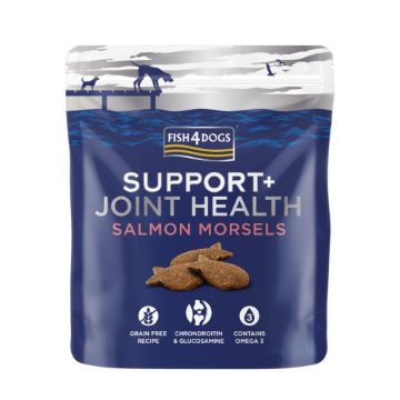 Picture of Fish4Dogs Support+ ADULT Joint Health Salmon Morsels 225g x 8