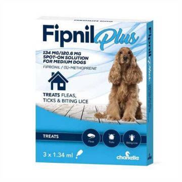 Picture of Fipnil Plus Medium Dog Spot On x 1