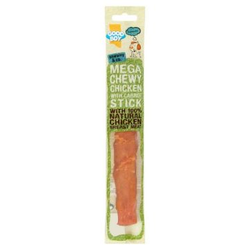 Picture of Good Boy Dog Treats Mega Chewy Chicken & Carrot Sticks 100g x 14